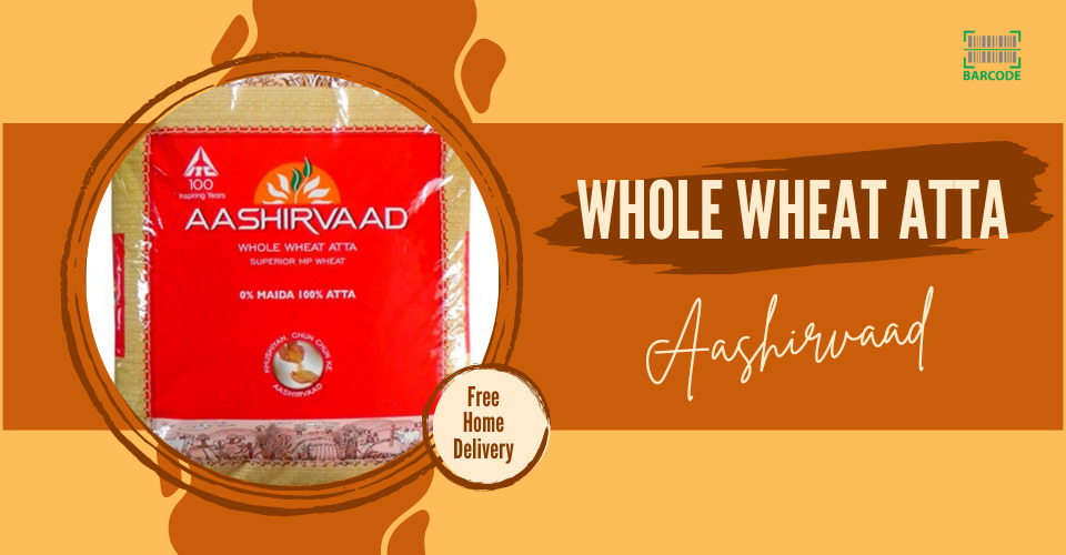 Aashirvaad Whole Wheat Atta 11lb